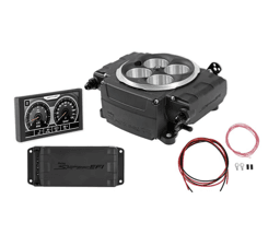 Holley Sniper 2 EFI 4BBL Throttle Body Fuel Injection Kit W/ 5" Handheld & PDM - Black
