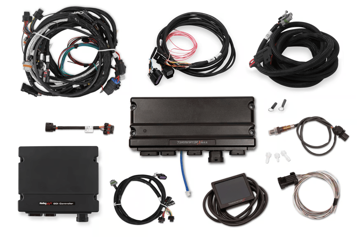 Holley GM LT4 6.2L Terminator X Max For Late 3-Pin DI Fuel Rail Pressure Sensor - DBW