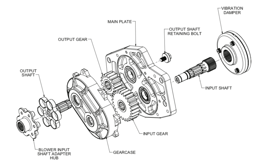 ATI AJ TFX Hemi F-3/F-4 Series Procharger CrankDrive thumbnail 9