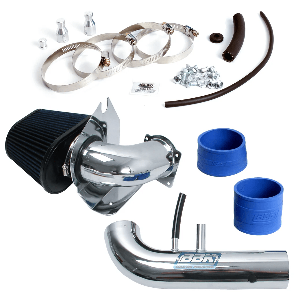 BBK Ford Mustang 5.0L 1996-2004 Cold Air Intake - Chrome  thumbnail 2