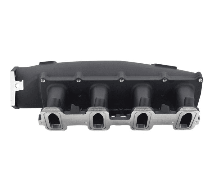 BTR LS Trinity Cast Aluminum Intake Manifold for GM Cathedral Port Heads - Black Finish thumbnail 2