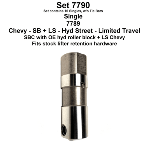 Morel 7790 Drop-In Short Travel Hydraulic Roller Lifters for Gen III/IV LS and Gen V LT Engines  thumbnail 3