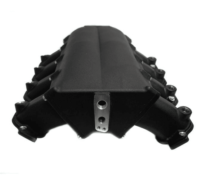 BTR Gen V LT Trinity Cast Aluminum Intake Manifold CNC Runner W/ Injector Holes - Black Finish thumbnail 2
