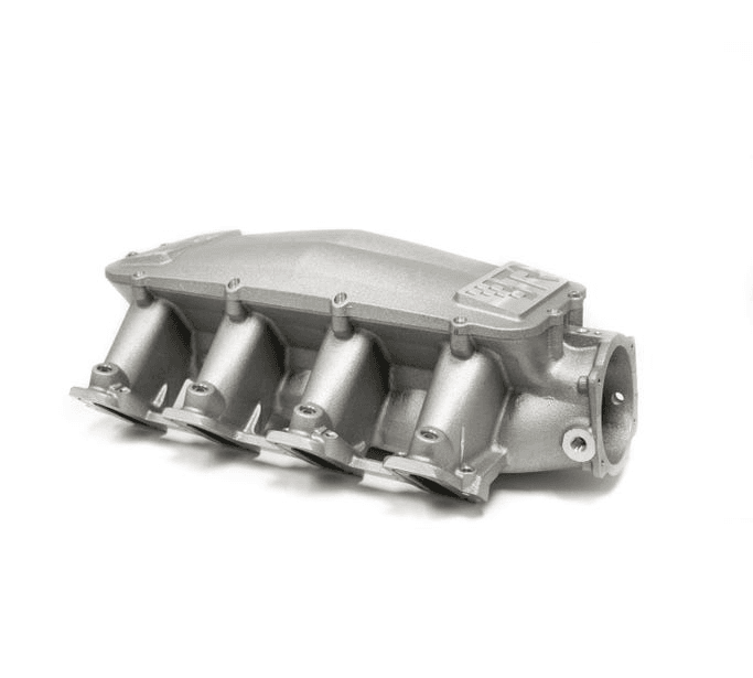 BTR LS Equalizer 1 Cast Aluminum Intake Manifolds for GM Cathedral Port Heads - Natural Finish thumbnail 2