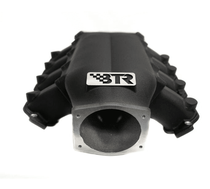 BTR Gen V LT Trinity Cast Aluminum Intake Manifold W/O Injector Holes - Black Finish