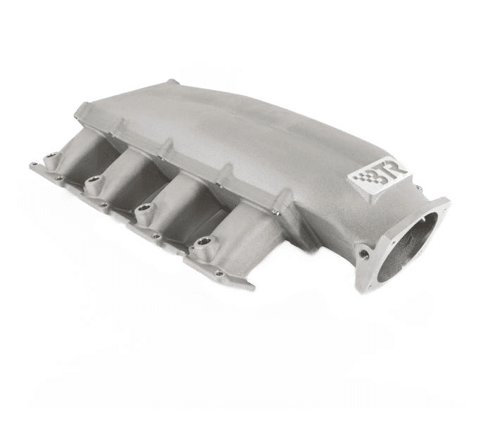 BTR LT4 Trinity Cast Aluminum Intake Manifold W/ Injector Holes - Natural Finish thumbnail 2