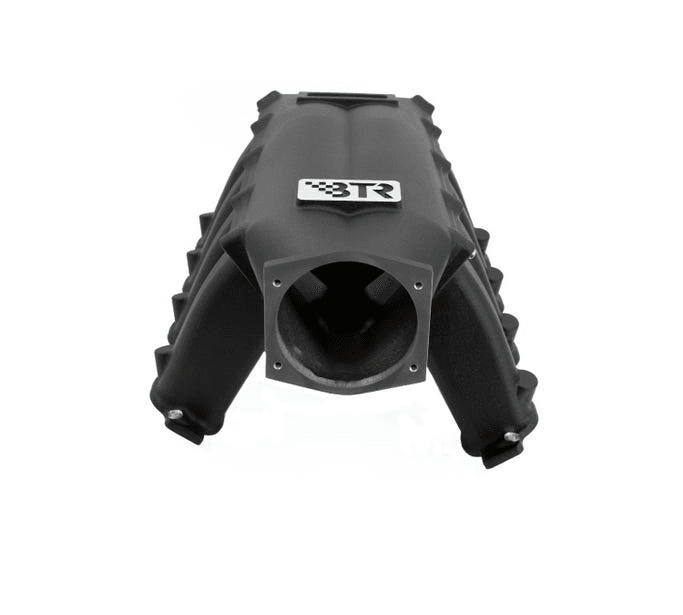 BTR LT Truck Trinity Cast Aluminum Intake Manifold W/O Injector Holes - Black Finish