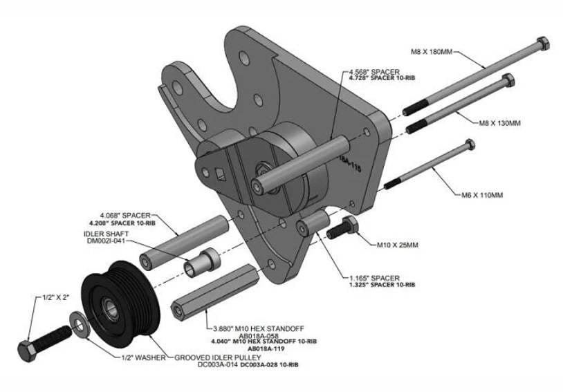 ProCharger 2015-17 Mustang GT Stage II Supercharger Parts Kit