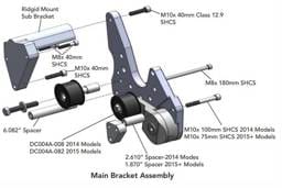 ProCharger 2015-19 Chevy Corvette C7 Supercharger 8-Rib Mounting Bracket