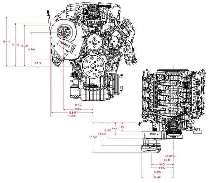 ProCharger 7.3L Godzilla Transplant 8 Rib Supercharger Mounting Bracket thumbnail 3