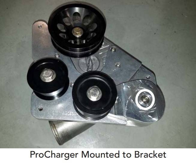 ProCharger 2015-19 Chevy Corvette C7 & Z06 10 Rib Supercharger Mounting Bracket thumbnail 2