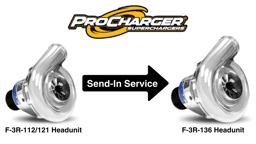 ATI ProCharger F-3R-112/121 Head Unit To F-3R-136 Head Unit Send-In Upgrade Service
