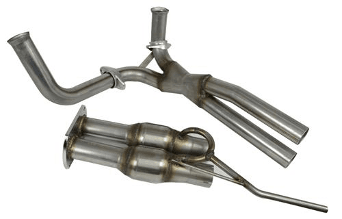 Bassani Ford F-150 Lightning 1993-1995 2 1/4" Y-Pipe with Cats thumbnail 2