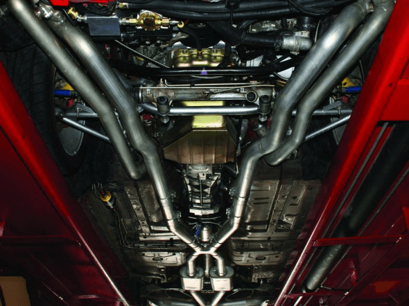 Ford Mustang GT 1996-1998 Hellion Hellraiser Twin 61mm Precision Turbo Intercooled Race Kit  thumbnail 2