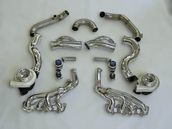 Ford Mustang GT 2011-2014 Hellion Twin 62mm Hellion Turbos Intercooled Tuner Kit thumbnail 6