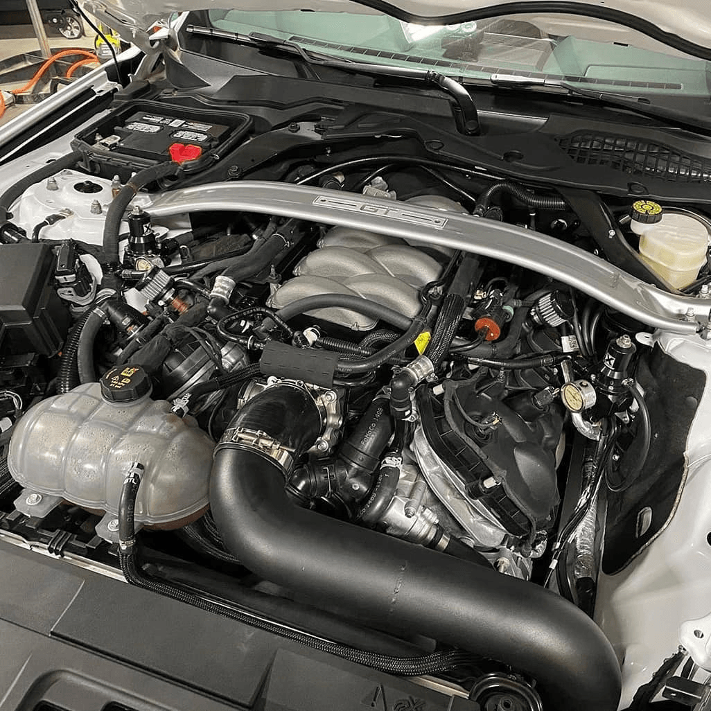 Ford Mustang GT 2018+ Hellion Twin 62mm Turbo Intercooled Sleeper Kit  thumbnail 2