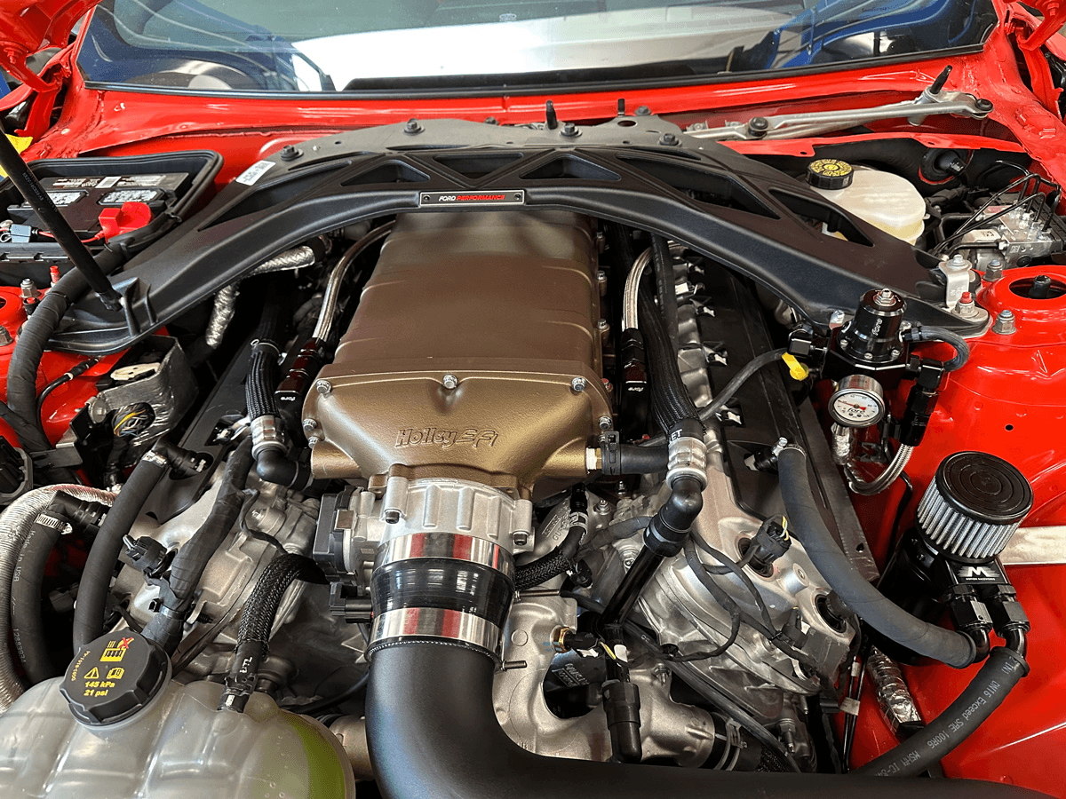 Ford Mustang GT500 2020+ Hellion Twin 62mm Turbo Intercooled Sleeper Kit 