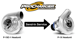 ATI ProCharger P-1SC-1 Head Unit To P-1X Head Unit Send-In Upgrade Service