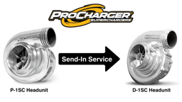 ATI ProCharger P-1SC Head Unit To D-1SC Head Unit Send-In Upgrade Service