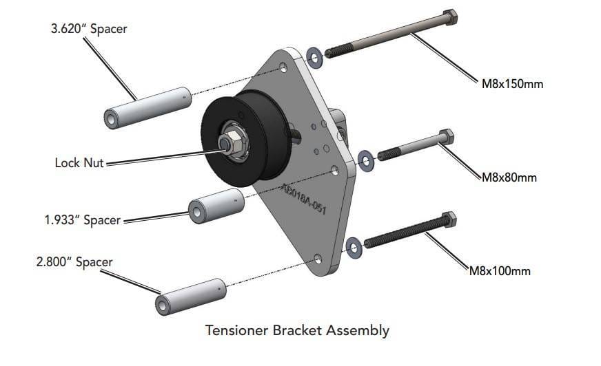 ProCharger 2018-23 Mustang GT H.O. Supercharger Mounting Bracket thumbnail 2