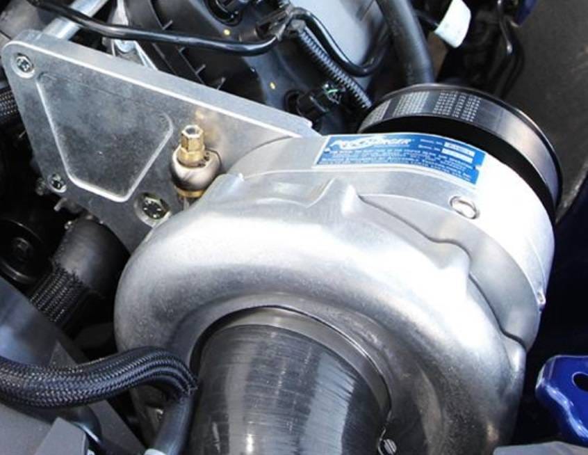 ProCharger 2015-23 Mustang GT/Bullitt/Mach 1 Stage II 10 Rib Supercharger Mounting Bracket thumbnail 2
