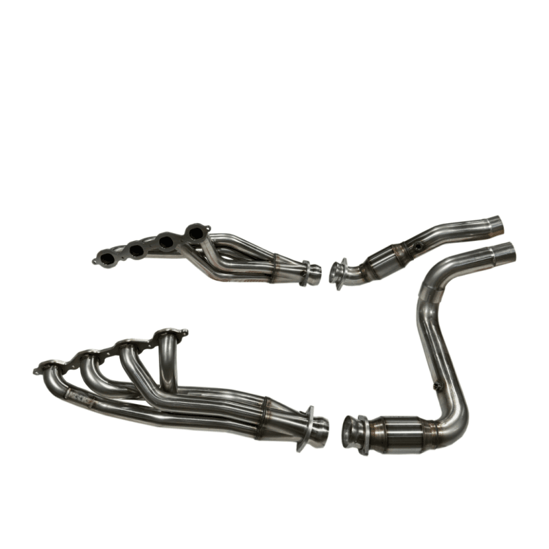 Cadillac Escalade V 2023+ Kooks Long Tube Headers & Green Catted Connection Pipes 1-7/8" x 3" thumbnail 2