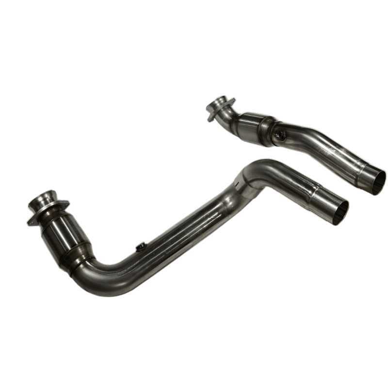 Cadillac Escalade V 2023+ Kooks 3" Green Catted Connection Pipes thumbnail 2