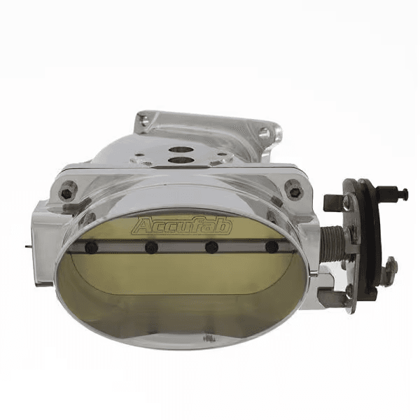 Accufab 03-04 Mustang Cobra Oval Billet Throttle Body & Polished Power Inlet thumbnail 2