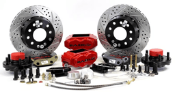 Baer 1963-1968 Chevy Corvette C2 4 Piston SS4+ Front Disc Brakes - 11" Disc