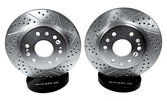 Baer 03-11 Ford Crown Victoria / 03-04 Mercury Marauder Claw Performance Front Brake Rotors Upgrade - (Reuses OE Caliper)