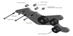 ProCharger 2012-20 Jeep Grand Cherokee 6.4L Supercharger Mounting Bracket & Tensioner