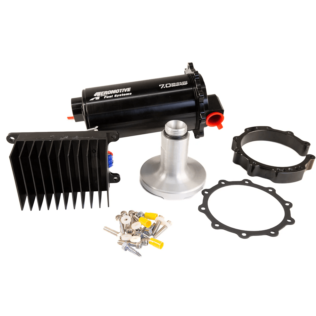 Aeromotive 7 GPM Brushless Fuel Pump with True Variable Speed Controller - 90 Degree Outlet thumbnail 3