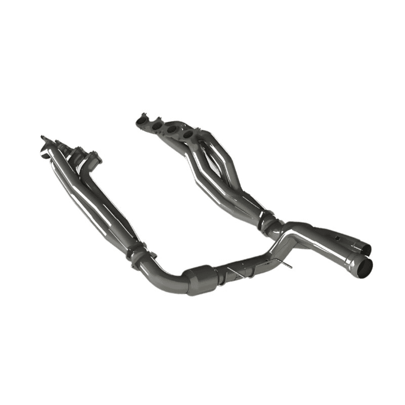 Ford F-150 Raptor R 5.2L 2022+ Kooks Long Tube Headers w/ Green Catted Connection Pipes 2" x 3" thumbnail 2