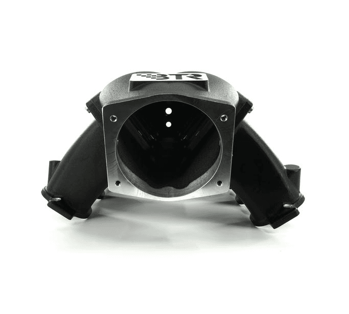 BTR Gen V LT Trinity Cast Aluminum Mid-Length Intake Manifold W/O Injector Holes - Black Finish thumbnail 4