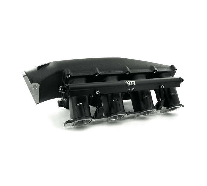 BTR Gen V LT Trinity Cast Aluminum Mid-Length Intake Manifold W/ Injector Holes - Black Finish thumbnail 2
