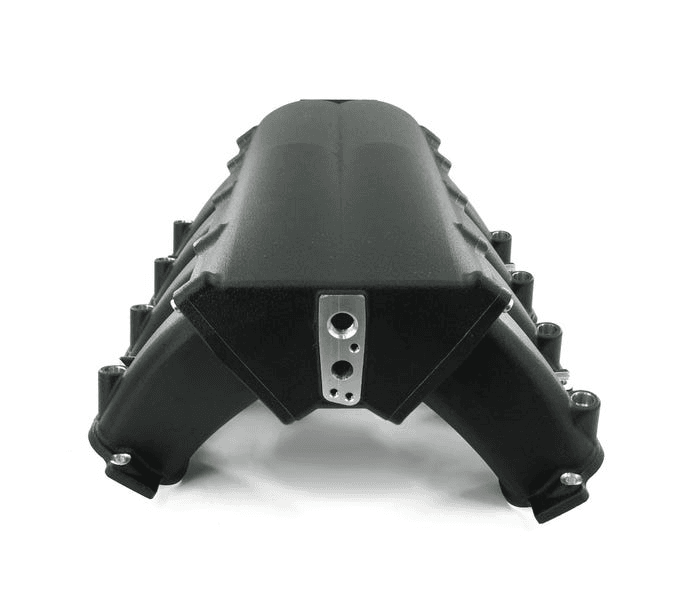 BTR Gen V LT Trinity Cast Aluminum Mid-Length Intake Manifold W/ Injector Holes - Black Finish thumbnail 4