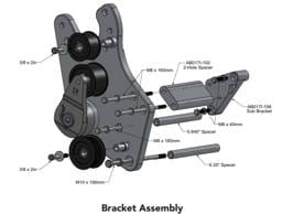 ProCharger 2011-22 Ram 1500 Supercharger Stage 2 Mounting Bracket