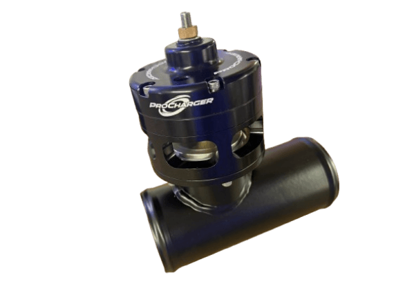 ProCharger 3" Straight Steel Air Tube W/ Race Valve Mounting Flange - 7" Long thumbnail 3