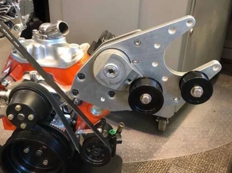 ProCharger Small Block Chevy 8 Rib Supercharger Mounting Bracket thumbnail 2