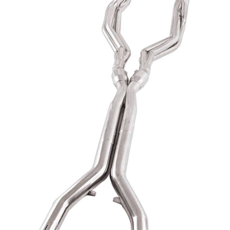 Texas Speed 2014-2019 Chevy Corvette C7 2" Long Tube Headers w/ 3" Catted X-Pipe thumbnail 3