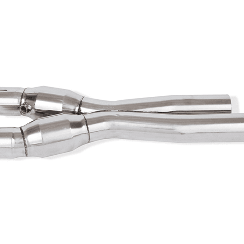 Texas Speed 2014-2019 Chevy Corvette C7 2" Long Tube Headers w/ 3" Catted X-Pipe thumbnail 4