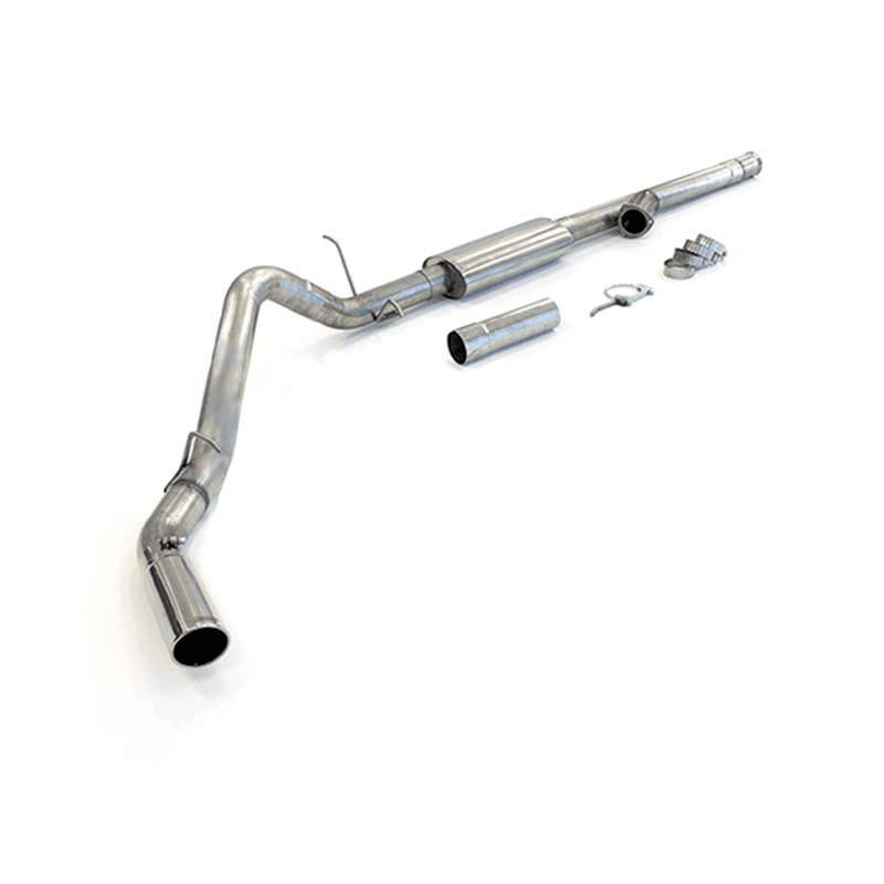 Texas Speed 2014+ GM Truck 6.2L 3.5" Cat-Back Single Exit Exhaust w/ 3.5" Cutout
