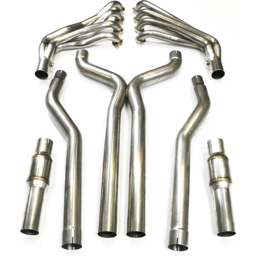 Texas Speed 2010-2015 Chevy Camaro SS/ZL1 1-7/8" Long Tube Headers w/ High Flow Catted X-Pipe