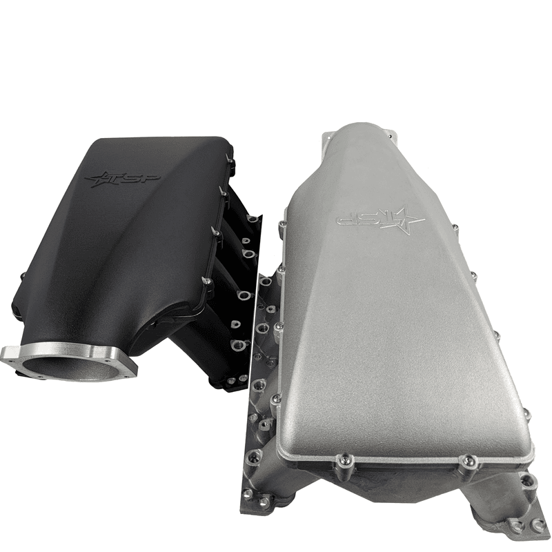 Texas Speed Titan LR-T LT1/LT4 102mm Cast Long Runner Intake Manifold - Black thumbnail 2