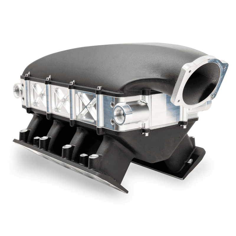 Texas Speed Titan LR-T LT1/LT4 102mm Cast Long Runner Intake Manifold w/ Port Injection Fuel Rails - Natural  thumbnail 7