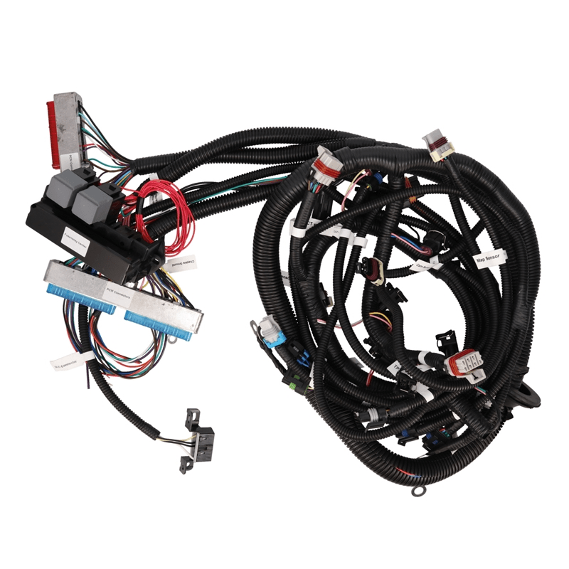 Texas Speed Standalone LS EV1 Wiring Harness For GM 97-04 Cars & 99-06 Trucks w/ T56/TH350/TH400 Transmission - For DBC Throttle Body