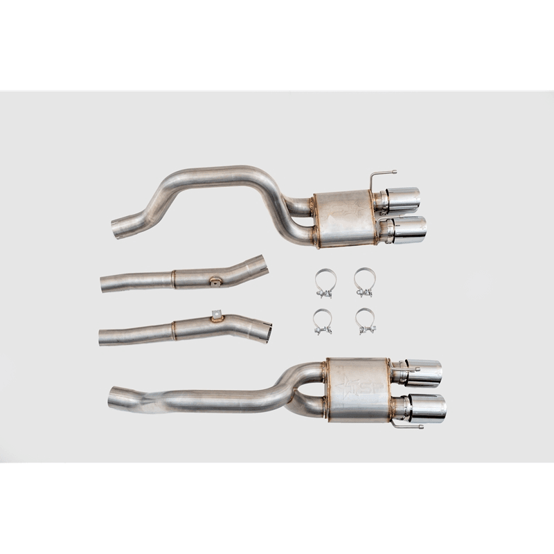 Texas Speed 2005-2013 C6 Corvette Non-Valved Cat-back Exhaust W/ Polished Quad Tips