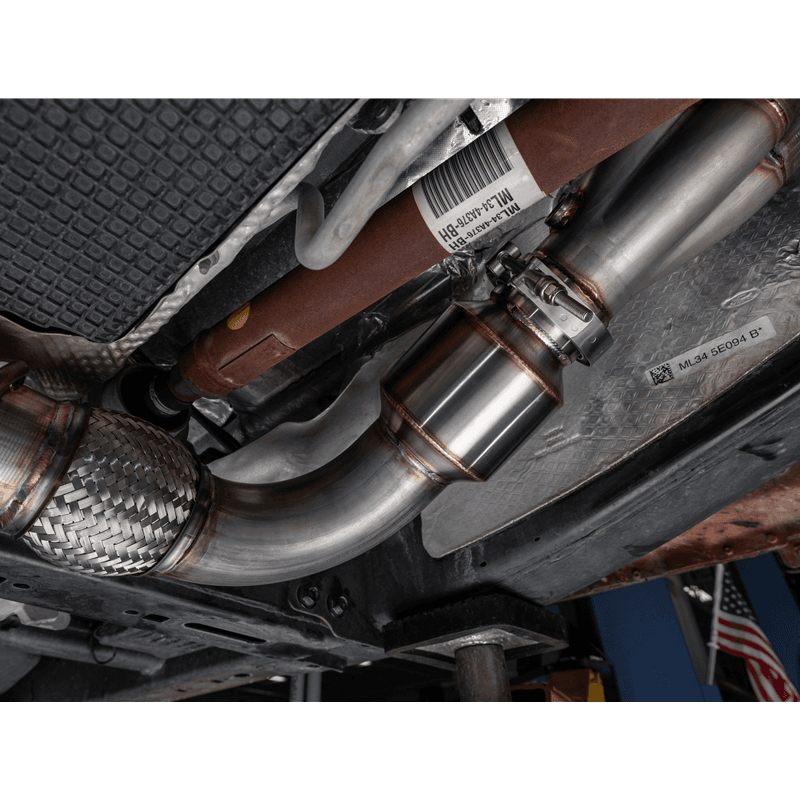 Texas Speed 2011-2017 5.0L Ford F-150 Long Tube Headers w/ Catted Y-Pipe and Catback thumbnail 6