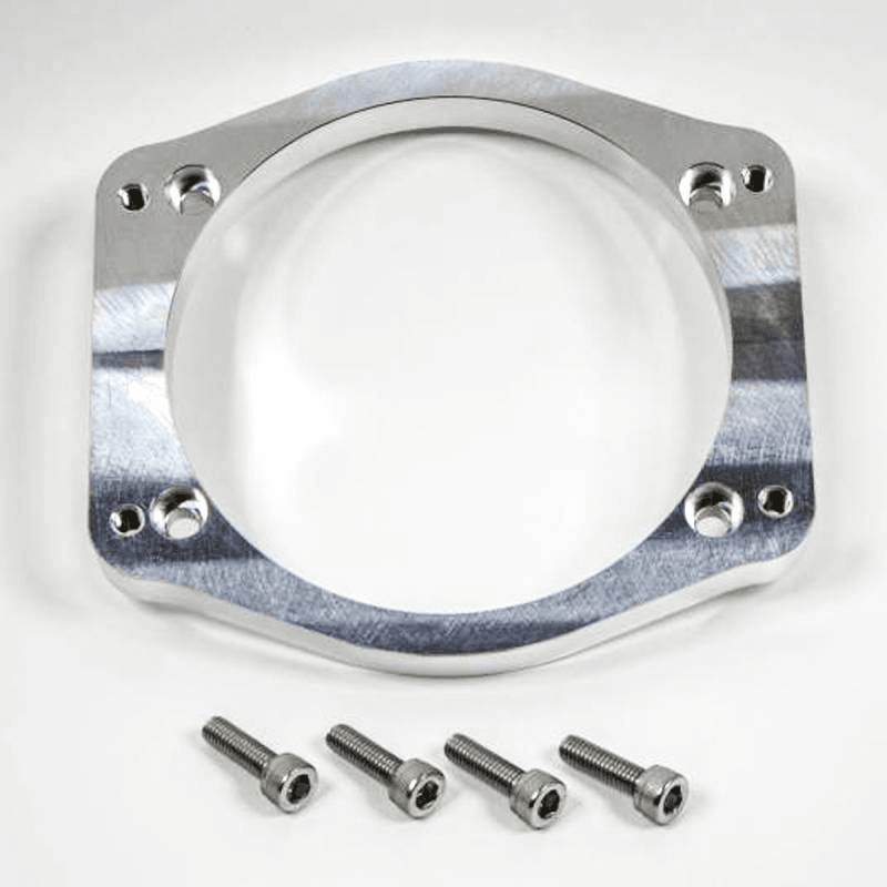 Nick Williams 112 LS/LT Throttle Body Adapter for 3.0L Whipple Supercharger / 4-Bolt LS/LT Bolt Pattern Intake Manifolds - Aluminum 