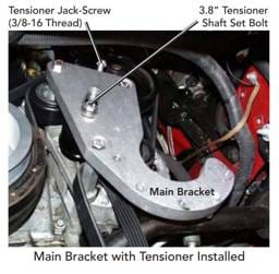 ProCharger 1998-02 Camaro SS Supercharger 6 Rib Mounting Bracket